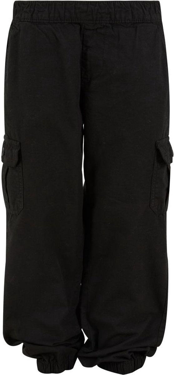 Urban Classics Ripstop Kinder Cargobroek Kids 110/116 Zwart