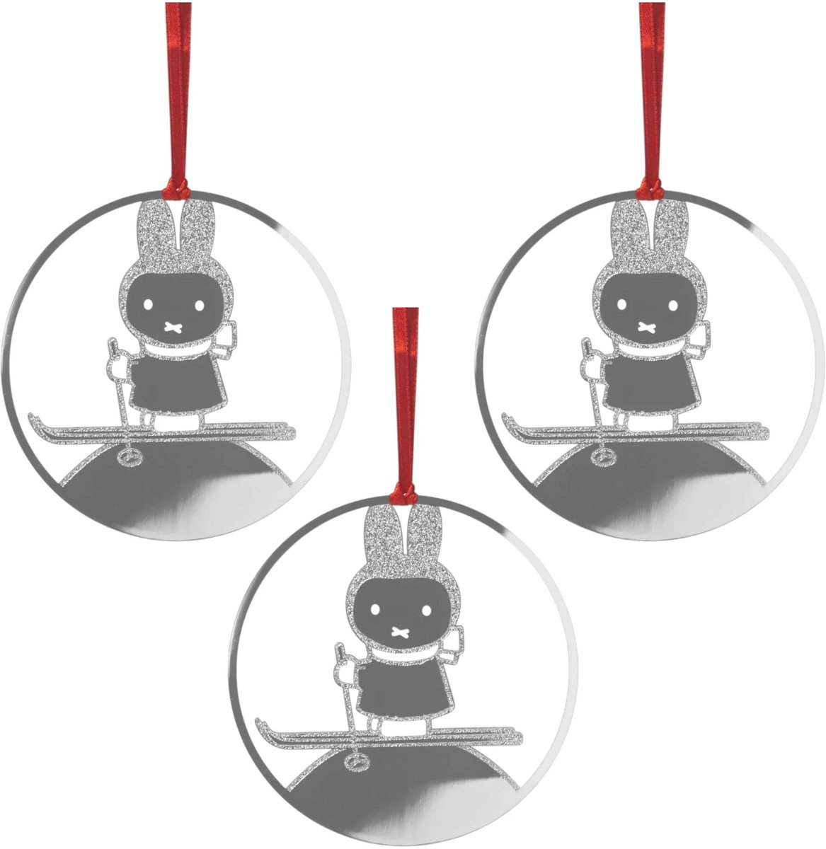 Nijntje winter kersthanger metaal (set 3) - Pluto Design