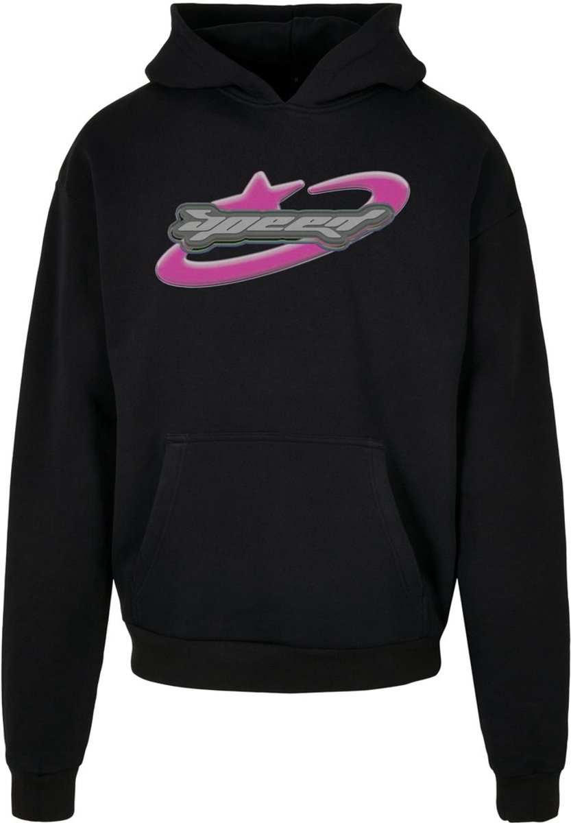 Mister Tee Speed Logo Hoodie/trui XXL Zwart