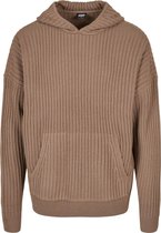 Urban Classics - Knitted Hoodie/trui - 5XL - Groen