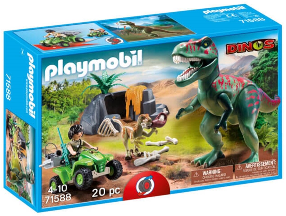 PLAYMOBIL T-Rex dinosaurus aanval - P-71588