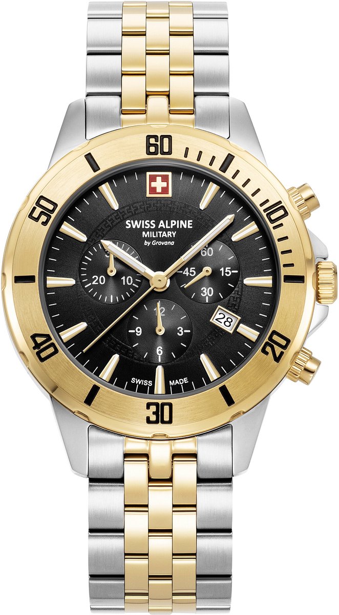Swiss Alpine Military Cruiser Chrono SAM7024.9147 mannen horloge