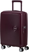 American Tourister Koffer - Soundbox spinner 55/20 (4wielen) handbagage - Uitbreidbaar - 2.6 kg - Wild Cherry