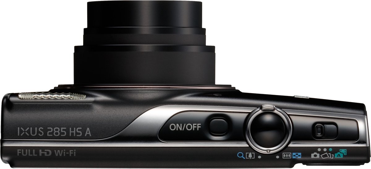 Canon IXUS 285 HS A - Compactcamera - 20,2 MP - 12x Optische Zoom - Full HD Video - Wi-Fi - Zwart — cadeau in Elektronica - foto 4