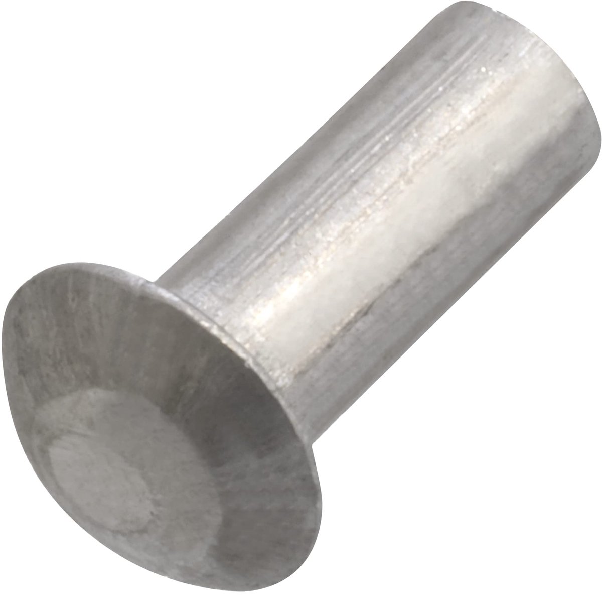 C62015 - Set van 20 aluminium rivetten Ã˜2,5x6mm - halfrond hoofd - DIN 660 - zilver