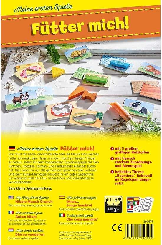 Haba Mijn eerste spellen – Dieren voederen