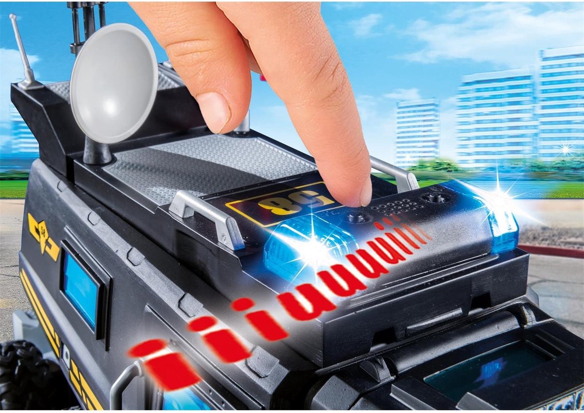 PLAYMOBIL City Action SIE-truck met licht en geluid - 9360 — afbeelding 23