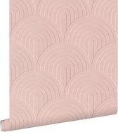 ESTAhome behang 3D-motief roze - 53 cm x 10.05 m - 131108