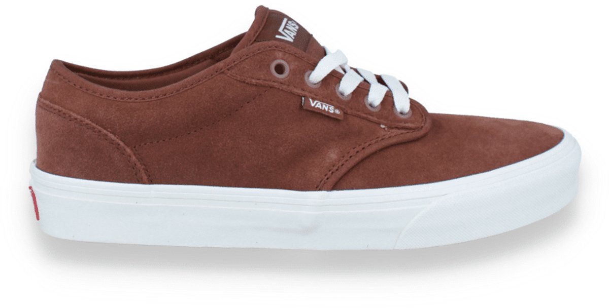 Vans Heren Sneaker Atwood Suede Basics Tortoise Shell Rood