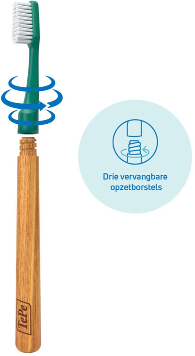 TePe - Tandenborstel Choice Soft Groen - 3 x 3 stuks - Voordeelverpakking