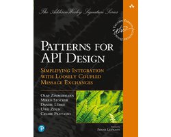 Omslag van Addison-Wesley Signature Series (Vernon)- Patterns for API Design