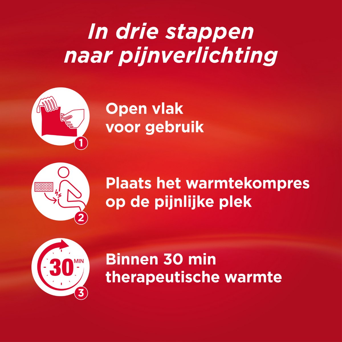 Thermacare Zelfverwarmende kompressen Multizone 3 stuks - bij spierpijn — cadeau in Cadeau-ideeën - foto 7