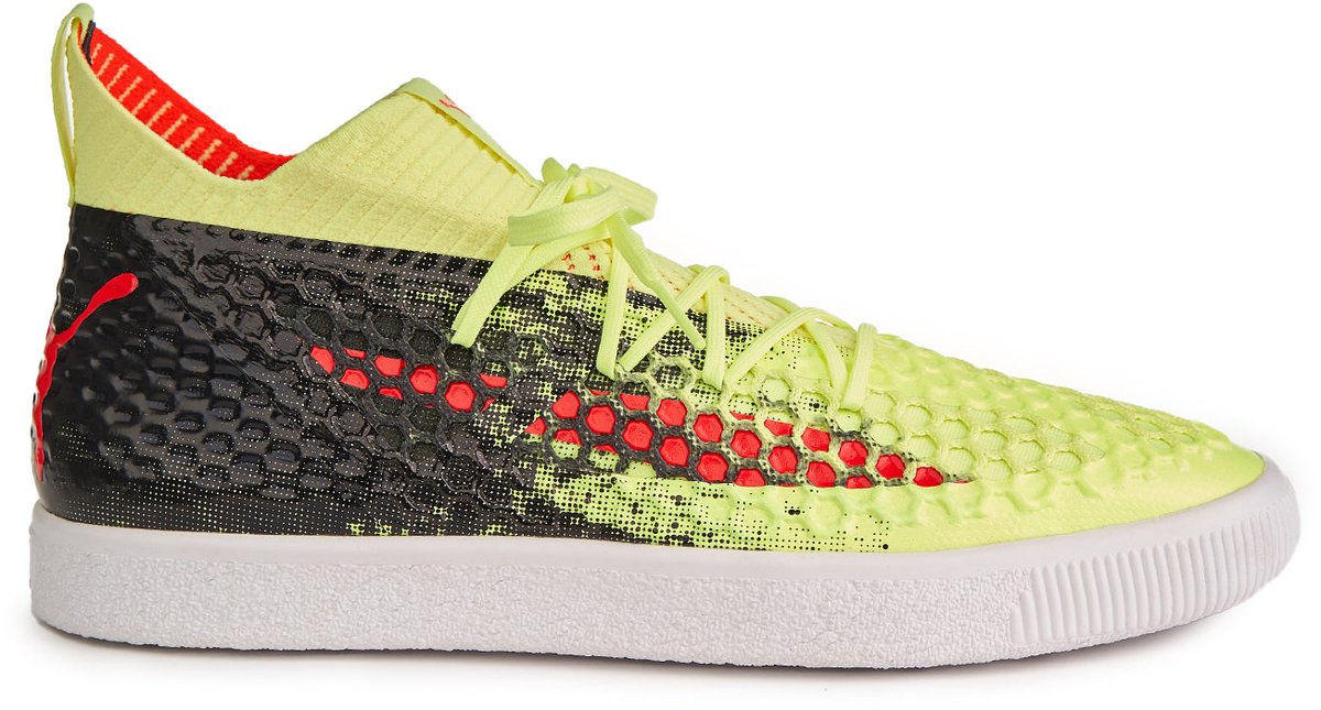 Puma herensneakers Future 18.1 Netfit Clyde Multicolor