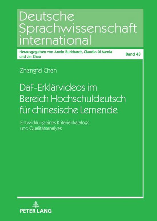 Deutsche Sprachwissenschaft international 43 - DaF-Erklaervi ... - cover