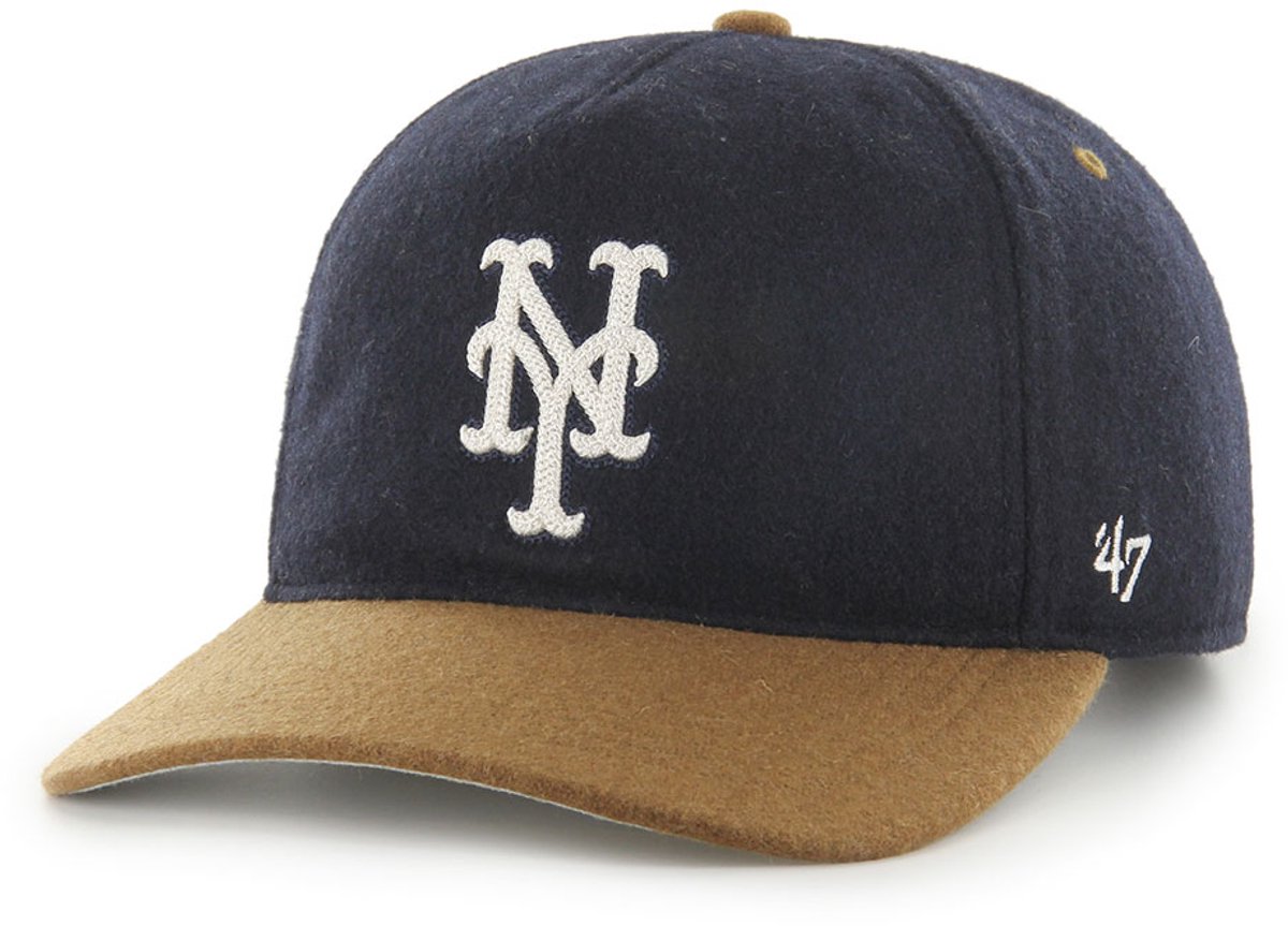 47 Mlb New York Mets Chain Stitch Tt Hitch Lc Pet Blauw Man