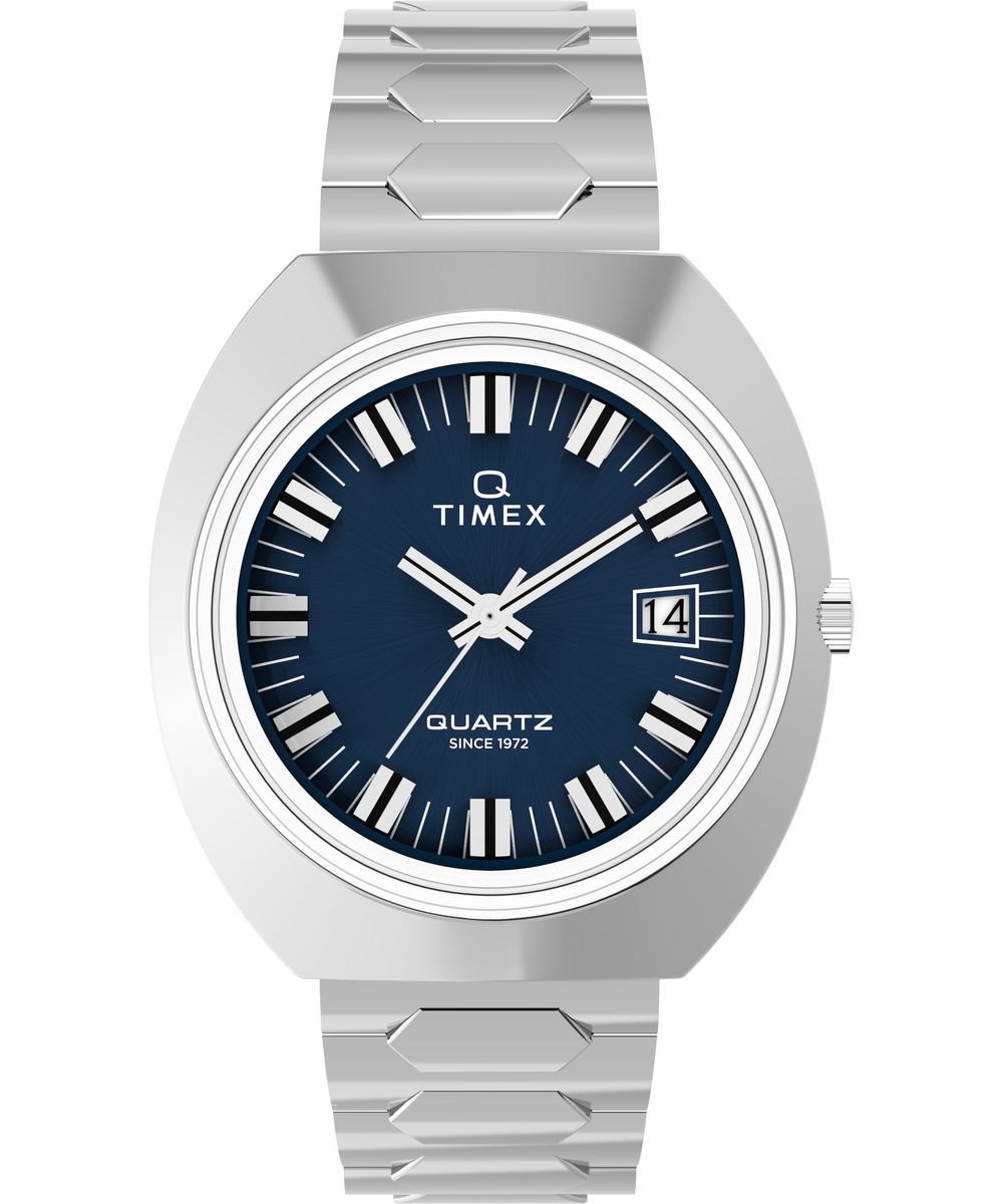 Timex Time Machine Reissue TW2Y33100 Horloge - Staal - Zilverkleurig - Ø 39 mm