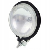 ronde metalen werklamp - 116mm - 12v - 55w - lamp - autolamp - koplamp - gloeilamp