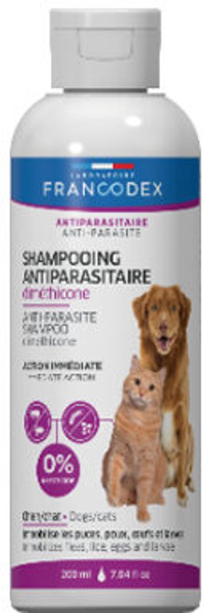 Gentle Shampoo Dimethicone Dog & Cat - 200 ml