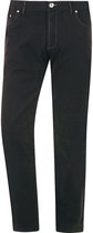 Jan Vanderstorm herren Broek Met Lage Taille - 58 - zwart - Plus Size