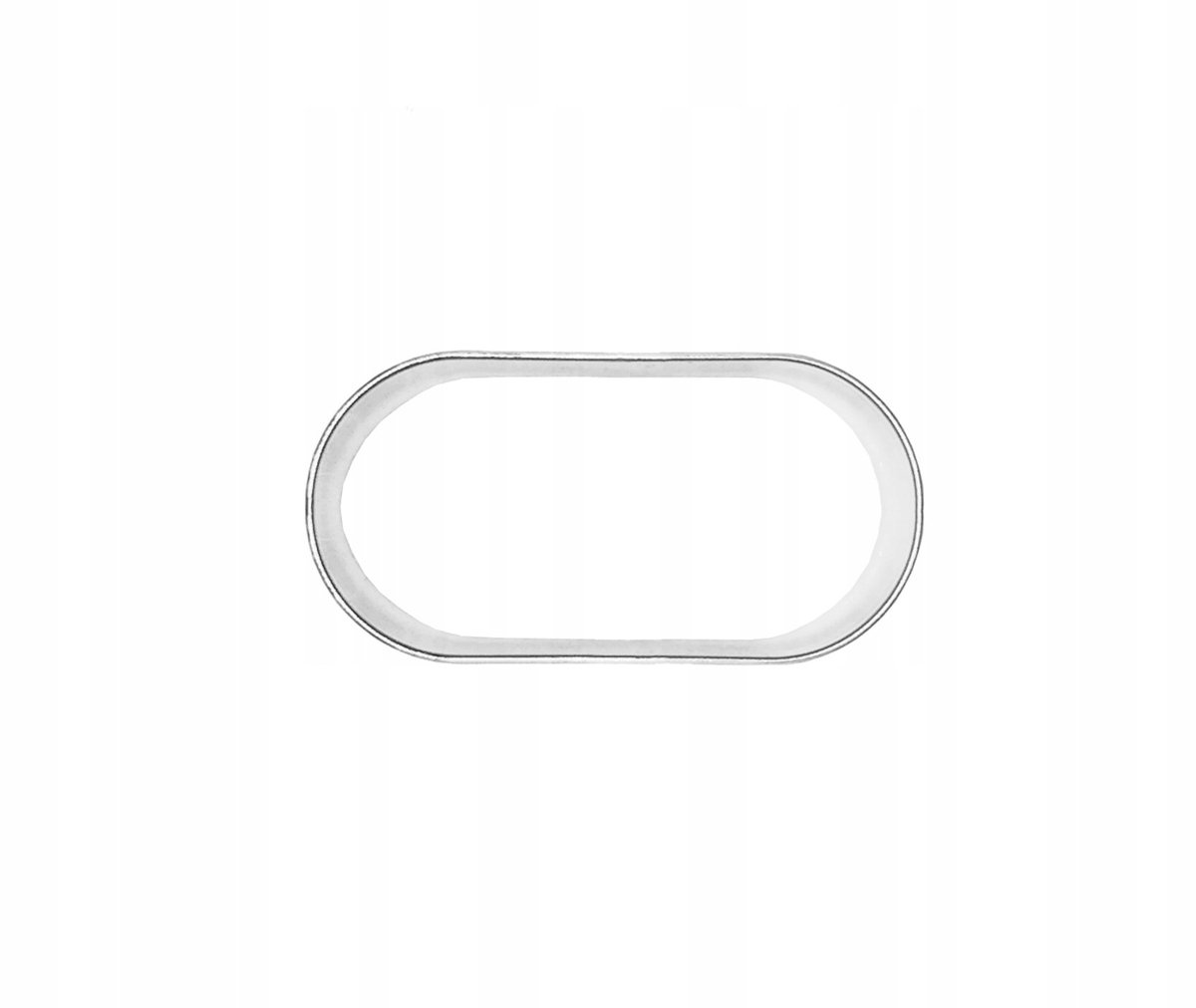 Mini ovale vorm - Metaal - 2,2 cm
