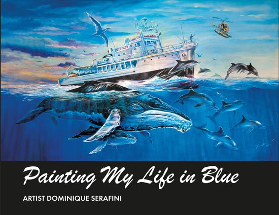 Painting My Life in Blue - cover