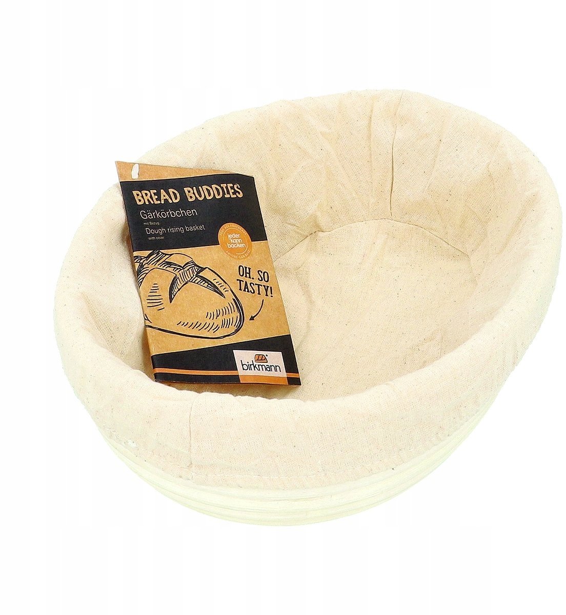 Ovale Rijs- en Broodmand 24.5 cm - Natuurlijk Rotan