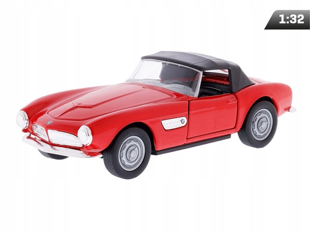 Dromader BMW 507 Modelauto Rood 1:34 met Openende Deuren