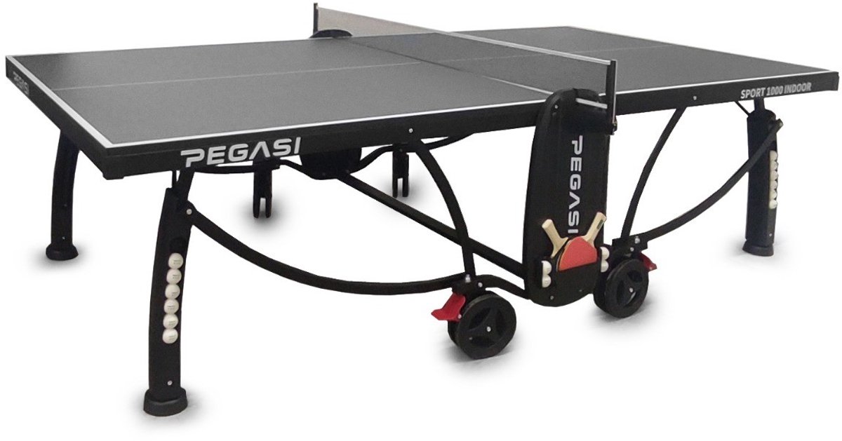 Pegasi - Tafeltennistafel 1000 Indoor Black