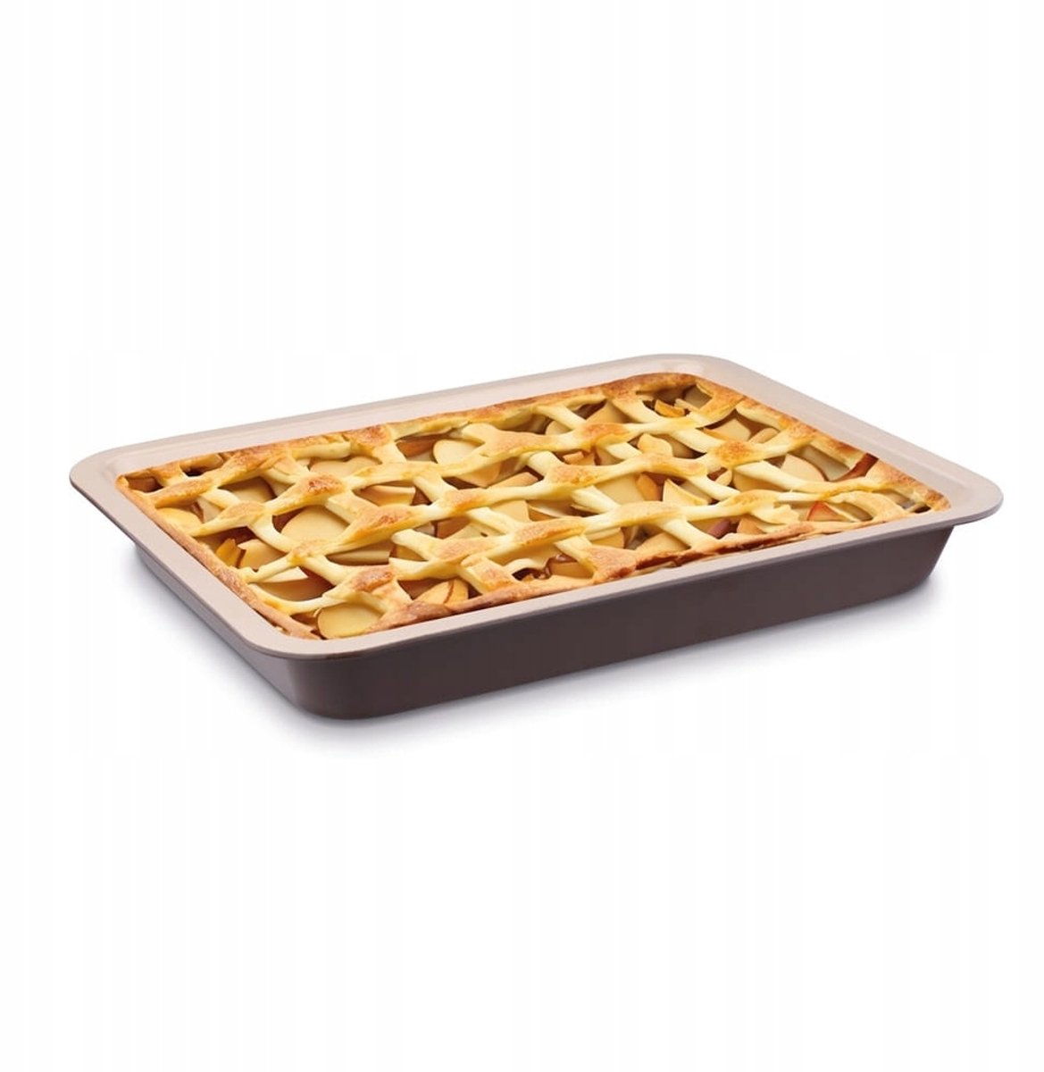 Keramische bakvorm met rand 40x32 cm - Ovenbestendig