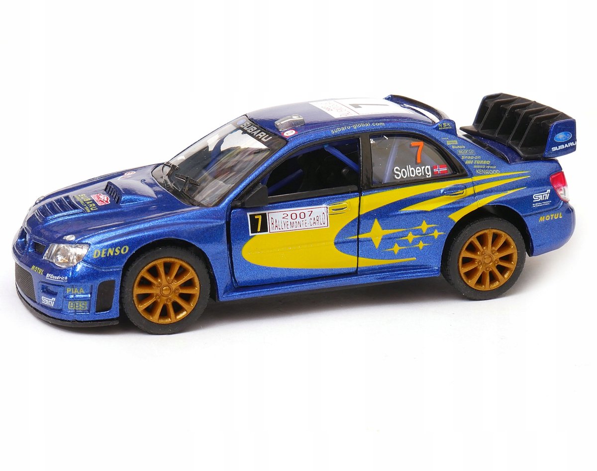 Kinsmar Subaru Verbeterde WRC 2007 Moder 1:36 - Metaal en kunststof
