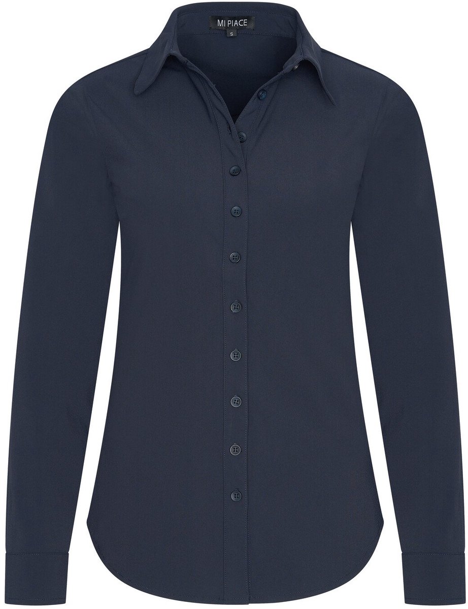 MI PIACE - Travel Blouse Uni 60840 Dark Blue - Maat : XXL