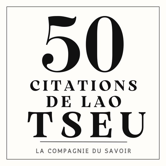 50 citations de Lao Tseu - cover