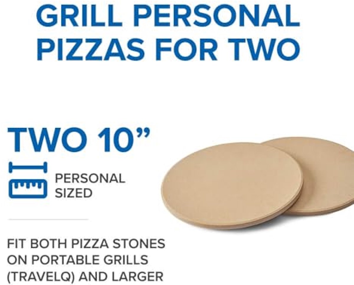 Persoonlijke Pizzasteen voor de Grill of Oven - 38 x 38 cm