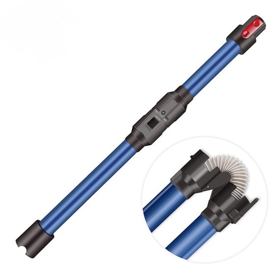 ZENC® Flexibele Stang Geschikt Voor Dyson V11, V10, V8, V7 Series - Zuigbuis - Stofzuigerstang - Stofzuigerbuis - Stofzuiger - Stofzuigeronderdelen - Stofzuigeraccessoires - Blauw