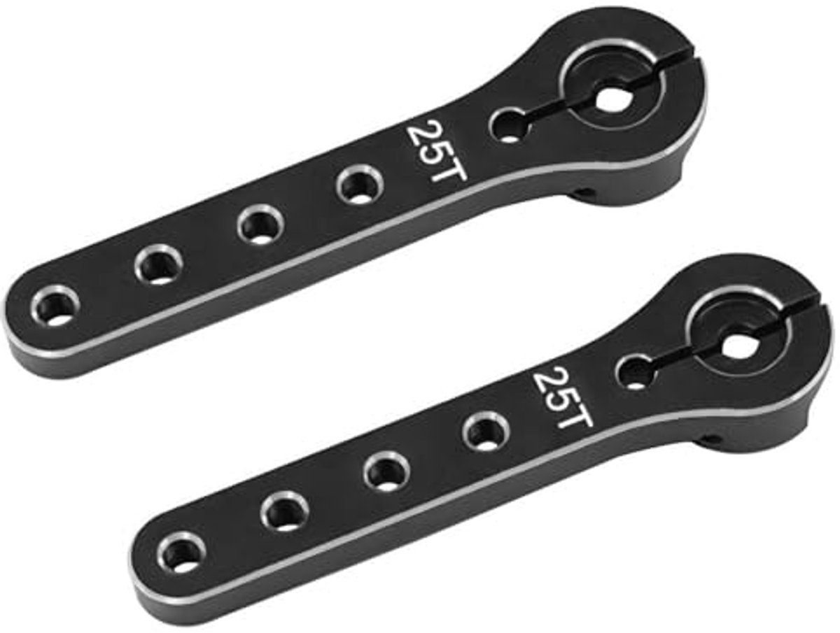 2 stuks 56mm Servo Hoorn Metalen Servo Arm Extensie voor RC Vliegtuigen en Model Voertuigen