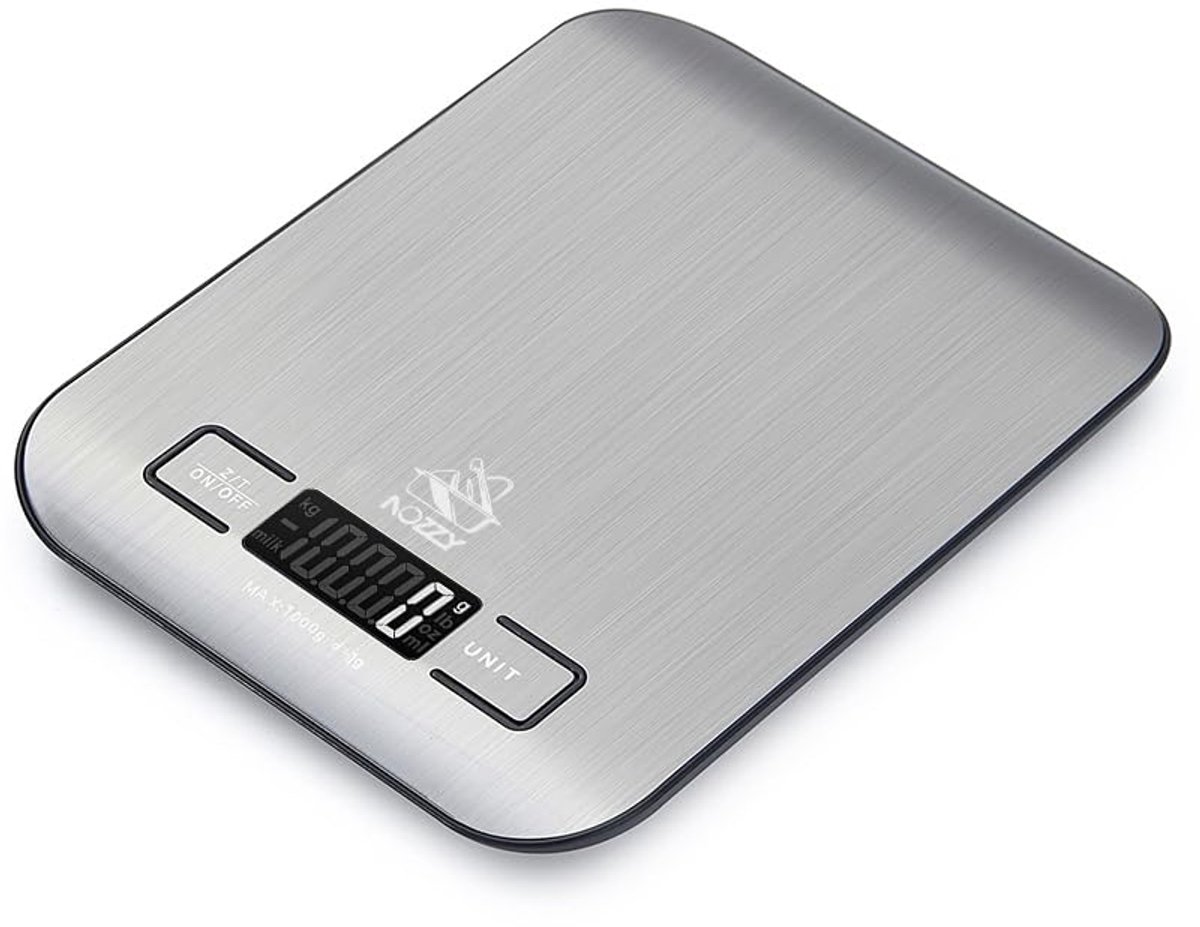 Digitale Keukenweegschalen tot 5 kg met Heldere LED-display