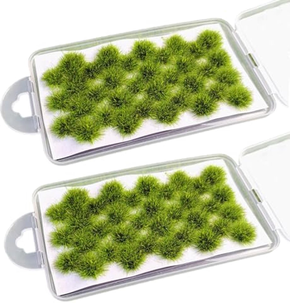 Model Bomen en Gras Plukjes Set - 78 Stuks voor Modelspoor en Landschapsdecoratie