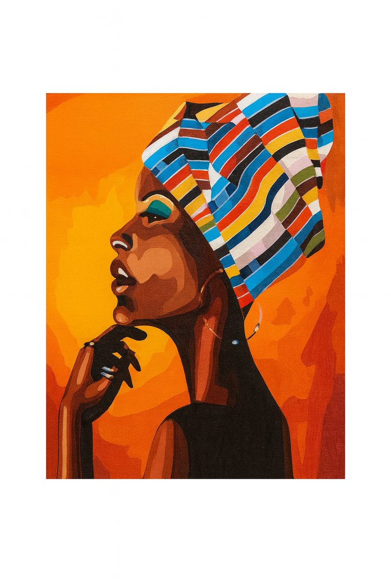 Protsvetnoy Paint by Numbers | Portrait of an African - MG2112E