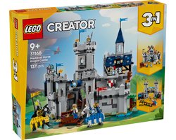 foto van LEGO® Creator 3in1 Middeleeuws Kasteel met Ridders te Paard - 31168