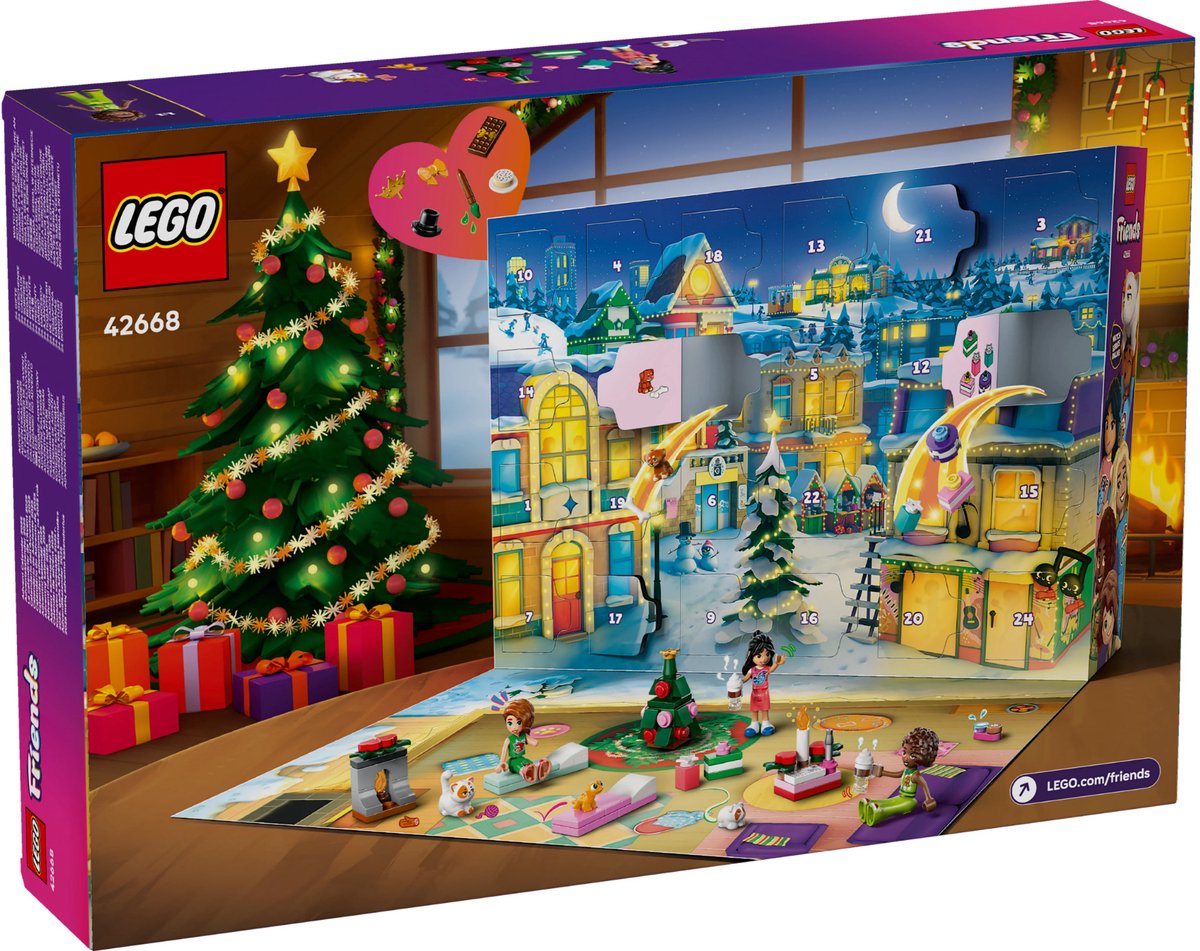 LEGO Friends Adventskalender 2025, Kerstspeelset - 42668 — afbeelding 18