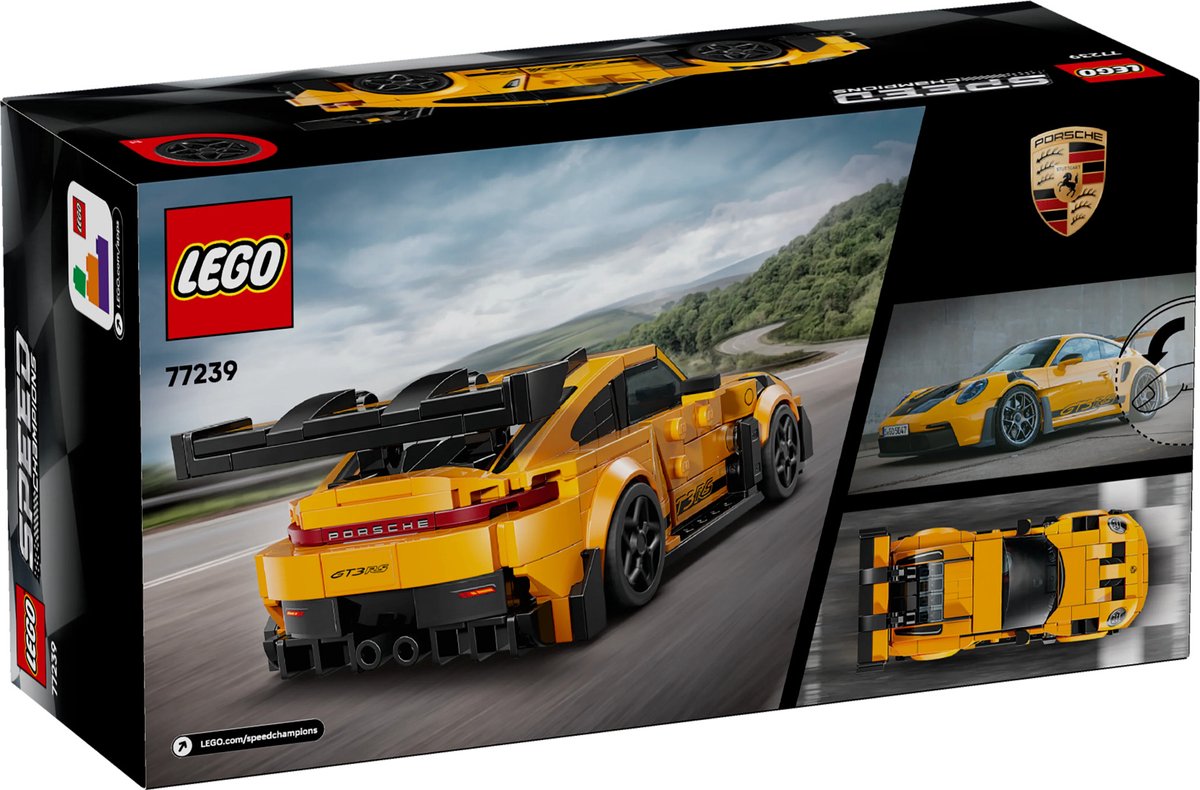 LEGO® Speed Champions Porsche 911 GT3 RS Supercar - 77239 — afbeelding 20