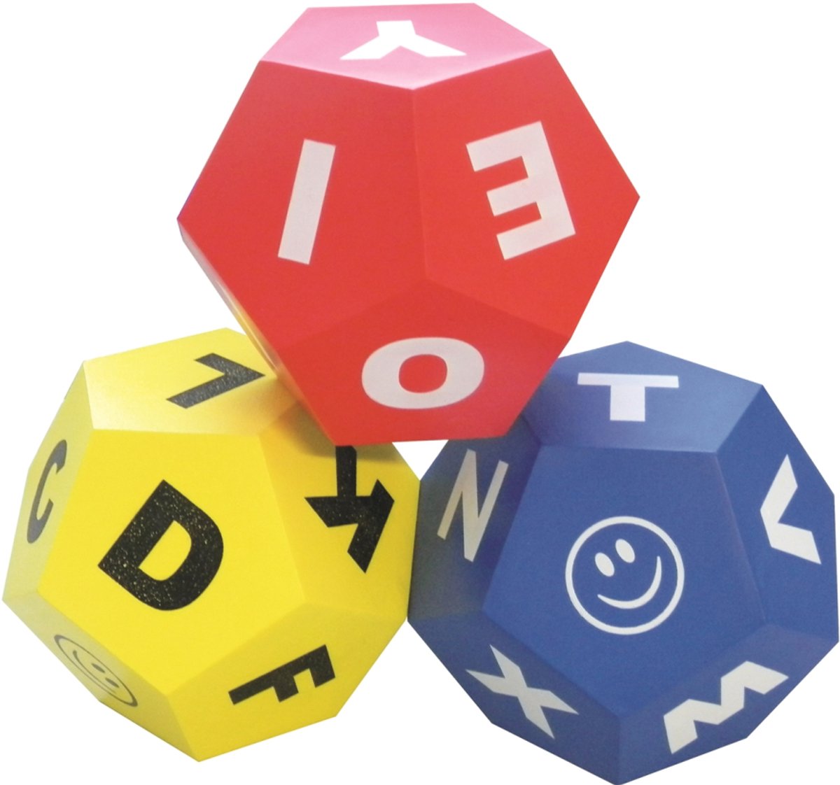 Spordas educatieve dobbelstenen set - leren en spelen alfabet.