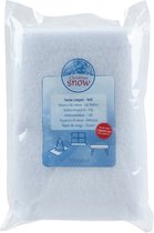 Couverture de neige Anna's Collection - Blanc - 100x100 cm - Polyester - Tapis de neige - Décoration de Noël - Base de neige