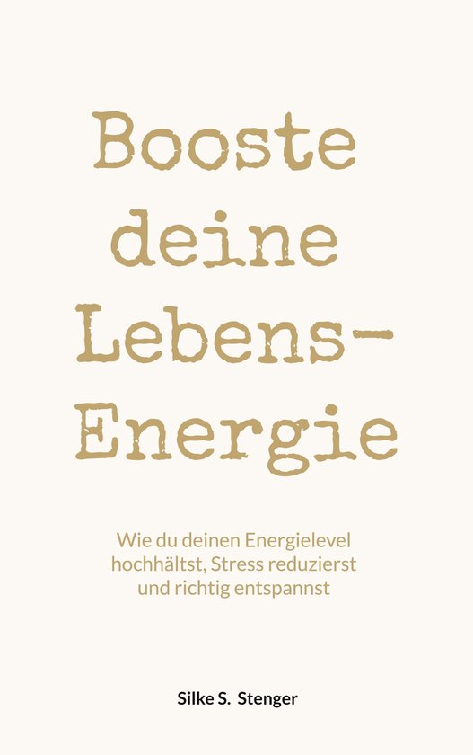 Booste deine Lebensenergie - cover