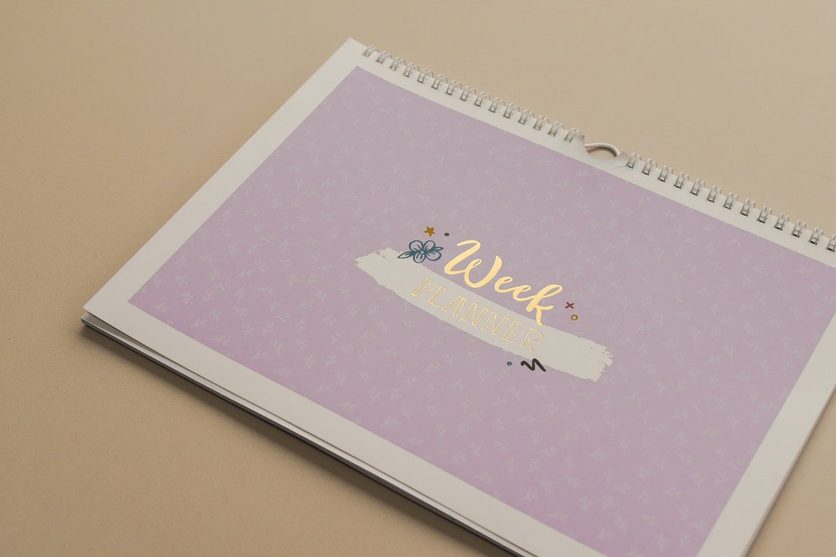 Maan Amsterdam Weekplanner inclusief stickervel - To do planner - Werkplanner - Ongedateerd - A4 - Universe — afbeelding 6