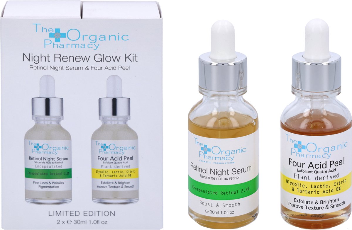 The Organic Pharmacy Night Renew Glow Kit