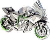 Metal Earth Model Building 3D Motorcycle Kawasaki Ninja H2R - Métal