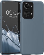 kwmobile telefoonhoesje geschikt voor OnePlus Nord 2T 5G - Hoesje voor smartphone - Back cover in leisteen