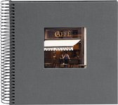 Goldbuch - Spiraal fotoalbum Bella Vista - Grijs - 20x20 cm