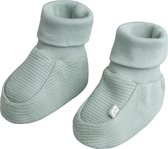 Baby's Only Chaussons Pure - Dusty Green - 3-6 mois - 100% coton écologique - GOTS